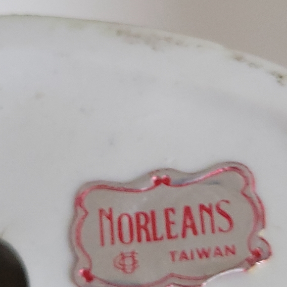 Vintage Norleans Boy With Baby Deer Animal Ceramic Figurine - Picture 4 of 4